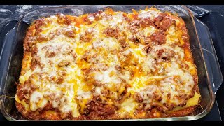 Cheese Stuffed Shells amp Meat Sauce [upl. by Oyr]