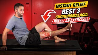 Instant Relief  Best 3 Chondromalacia Patellae Exercises [upl. by Aicatsana272]