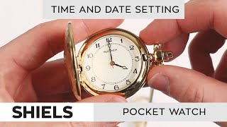 How To Change The Time On A Pocket Watch [upl. by Brynna139]