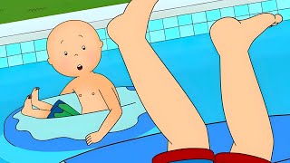 Caillou en el Parque Acuático  Las Nuevas Aventuras de Caillou [upl. by Redep]