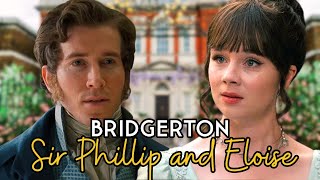 💘ELOISE BRIDGERTON AND SIR PHILLIP CRANE THEIR STORY IN THE BOOKS 💌 [upl. by Sahc790]