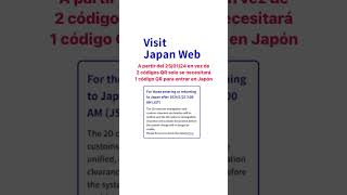 Cómo rellenar el Visit Japan Web en español 🎌 [upl. by Llegna744]