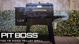 The Pit Boss 700 FB Wood Pellet Grill  Pit Boss Grills [upl. by Kirad]