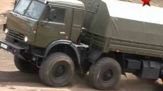 Russian Military Trucks  part 1  KAMAZ [upl. by Devonna]