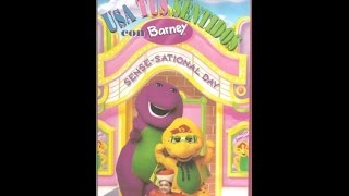 Barney Usa Tus Sentidos Con Barney  quotSenseSational Dayquot Spanish [upl. by Krasnoff542]