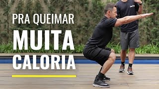 Treino para emagrecer em casa [upl. by Dewain]