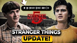 Stranger Things 5 Update  Leaked Audio [upl. by Stoughton402]