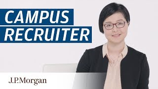 Campus Recruiter Finding the Best Talent  What We Do  JP Morgan [upl. by Zaria]