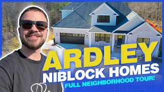 Ardley  Mint Hill  Niblock Homes  Full Neighborhood Tour  Semi Custom  Stunning Features [upl. by Assyle]