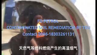 China contaminated soil remediation jobsite video by thermal desorption system [upl. by Landers565]