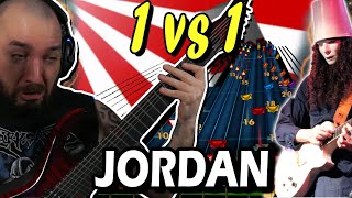 1vs1 VERSUS BUCKETHEAD  Jordan  Rocksmith Guitar Cover [upl. by Nolad]