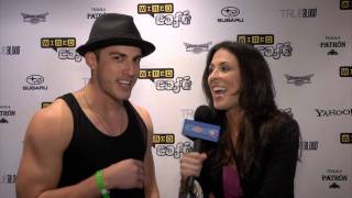 Michael Trevino Interview The Vampire Diaries  Wired Cafe ComicCon 2010 [upl. by Evelc256]