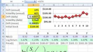 FRM Monte carlo simulation Brownian motion [upl. by Akiemaj418]