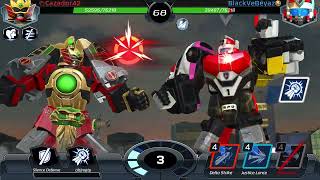 Spd Megazord Vs Mighty Morphin Thunder Megazord Power Rangers Legacy Wars [upl. by Ploss]