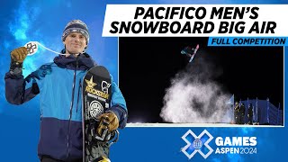 Pacifico Men’s Snowboard Big Air FULL COMPETITION  X Games Aspen 2024 [upl. by Oniliuqnart]