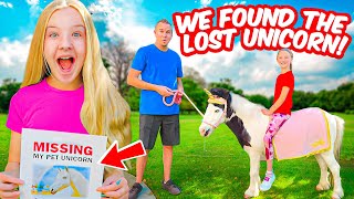 We Find a Lost Unicorn in Our Neighborhood [upl. by Irina]