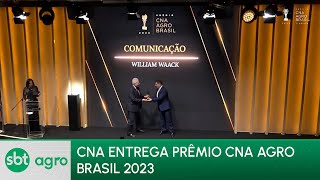 CNA entrega Prêmio Agro Brasil 2023 a personalidades que contribuem para o agro  SBT Agro 151223 [upl. by Botsford]