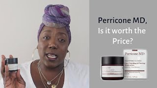 Skin Care Review Perricone MD Finishing  Firming Moisturizer [upl. by Yenffit]