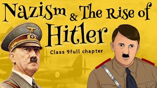 Nazism and The Rise of Hitler class 9 Animation  Class 9 History Chapter 3  CBSE  NCERT [upl. by Ross26]