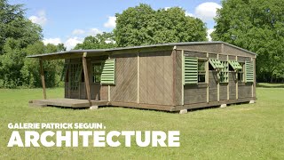 Jean Prouvé  F 8×8 BCC Demountable House 1941 — Setup [upl. by Anyer]