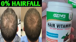 Oziva Hair Vitamins Review  Best to Reduce Hairfall amp Hair Growth [upl. by Burkhardt]