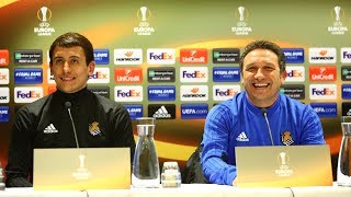 Rp Eusebio Sacristán y Mikel Oyarzabal 22112017 [upl. by Cire]