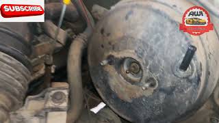 DIY How to diagnose hard brake Hydrovac replacement step by step [upl. by Nalek580]