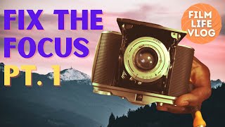 How to fix the focus on a folding camera Part 1 [upl. by Attekahs]