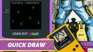 Quick Draw  Gameboy Color 20 sec short gameplay video [upl. by Trinatte695]