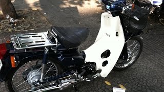 Custom Fi 50cc  Honda Super Cub 50 Custom 2010 [upl. by Sirrap]