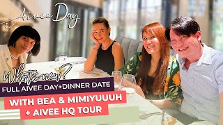 WHATS NEW AIVEE DAY  DINNER DATE WITH BEA amp MIMIYUUUH [upl. by Nitsa]