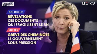 RÉVÉLATIONS  CES DOCUMENTS QUI ACCABLENT LE RNGRÈVE  LES CHEMINOTS EN COLÈRE CONTRE MACRON [upl. by Beverle]