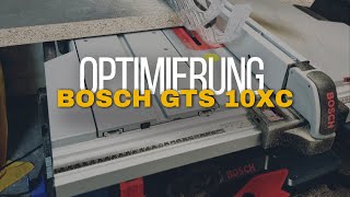 Bester Bosch GTS 10 XC Umbau  Parallelanschlag Upgrade Du wirst es lieben [upl. by Klos]