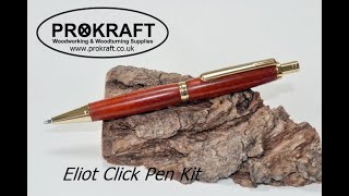 Eliot Click Pen Assembly [upl. by Suiluj]