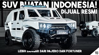 SUV Asli Buatan INDONESIA Tampil Sangar Siap OFFROAD Bersaing Dengan Pajero dan Fortuner Maung MV2 [upl. by Essilevi]