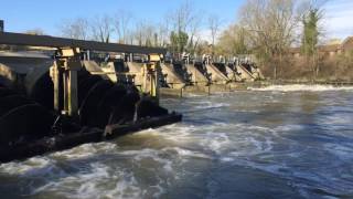 Romney Weir Hydro Power Screw Turbines [upl. by Neelyhtak832]