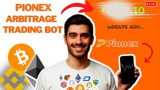 Here’s How Much I Made With Pionex Crypto Arbitrage Trading Bot In 30Days  HUGE PROFIT [upl. by Kcirb]