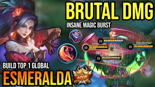 ESMERALDA BEST BUILD 2023  BUILD TOP 1 GLOBAL ESMERALDA GAMEPLAY  MOBILE LEGENDS✓ [upl. by Adnale435]