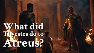 What did Thyestes do to Atreus Greek Mythology Story [upl. by Etselec]