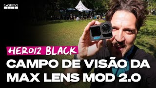 GoPro Max Lens Mod 20 da HERO12 Black  O Maior Campo de Visão  GoPro 12 [upl. by Sung455]