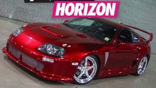 forza horizon gameplay toyota supra [upl. by Chloette]