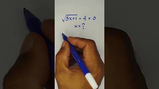 🔴Radical Equations  Find x maths shorts [upl. by Siro]