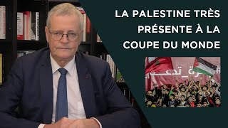 La Palestine très présente à la Coupe du Monde [upl. by Eniarol]