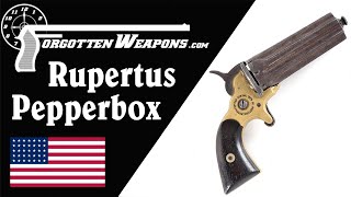 Rupertus Pepperbox A Sophisticated 8Shot Rimfire Pocket Gun [upl. by Dett]