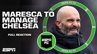 FULL REACTION Chelsea to appoint Enzo Maresca as next manager 👀  ESPN FC [upl. by Assira25]