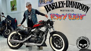 Harley Forty Eight Bản Độ Bobber siêu chất [upl. by Brock]