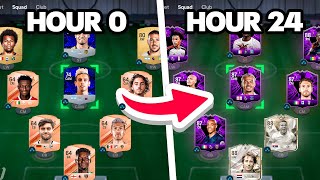 24 Hours to Build the Best EA FC 24 Team [upl. by Eninahs]