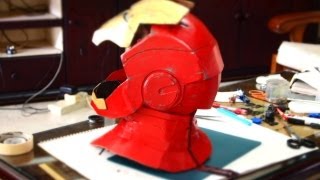 How i make Iron Man Mark 4 Part 3  Neck with Zipper [upl. by Yatzeck264]