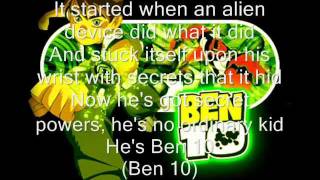 Ben 10 Opening Song English With Lyrics [upl. by Willow231]