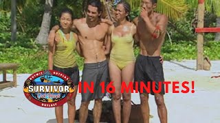 Survivor Cook Islands In 16 Minutes [upl. by Suivatram423]